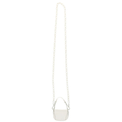DIESEL 1DR XXS D-Logo Chain Mini Shoulder Bag Size ONE SIZE