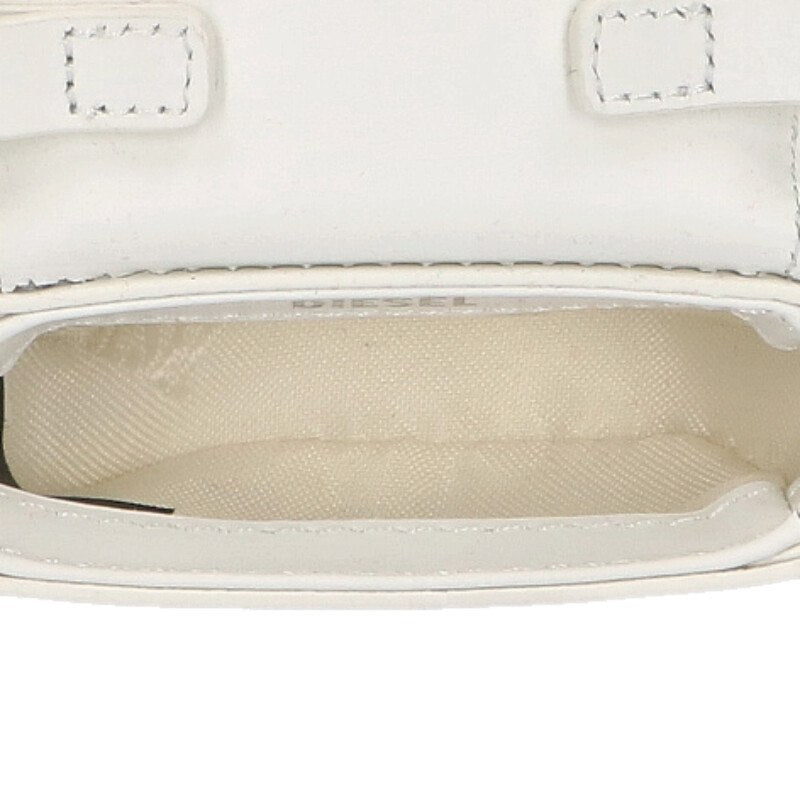 DIESEL 1DR XXS D-Logo Chain Mini Shoulder Bag Size ONE SIZE