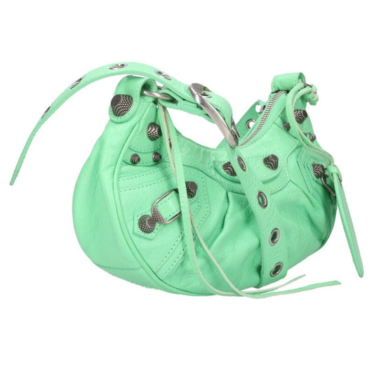 BALENCIAGA Le Cagole XS Heart Mirror Leather Size ONE SIZE