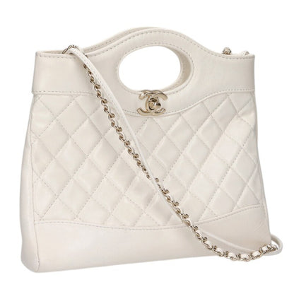 CHANEL Mini 31 Shiny Lambskin Chain Shoulder Size ONE SIZE
