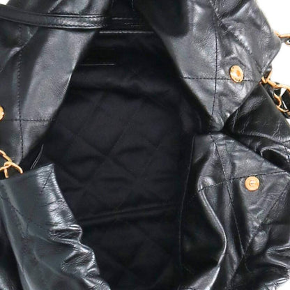 CHANEL 22 Small Calfskin GHW Chain Shoulder Size ONE SIZE