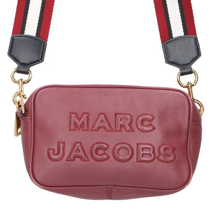 MARC JACOBS Flash Logo Leather Shoulder Bag Size ONE SIZE