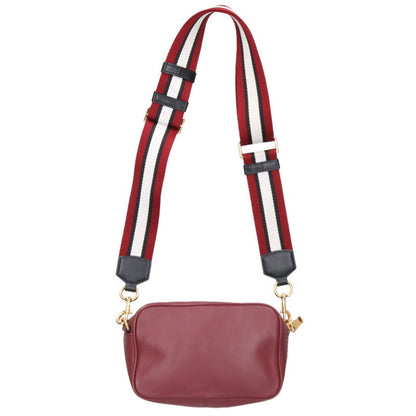 MARC JACOBS Flash Logo Leather Shoulder Bag Size ONE SIZE