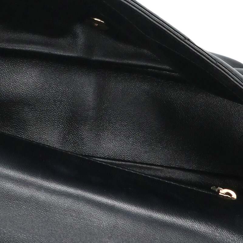 CHANEL Matelasse 25 GHW Lambskin Top Handle Size ONE SIZE
