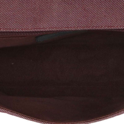 CHANEL 2.55 Chocolate Bar Canvas Chain Bag Size ONE SIZE
