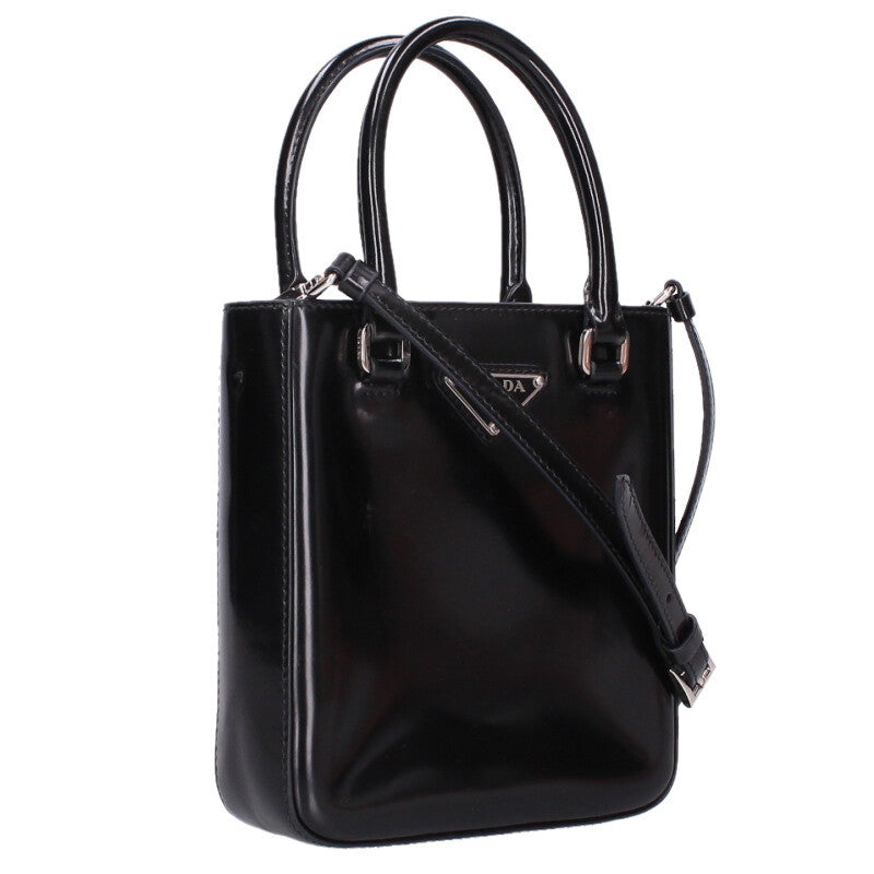 PRADA 1BA331 Triangle Logo 2-Way Shoulder Bag Size ONE SIZE