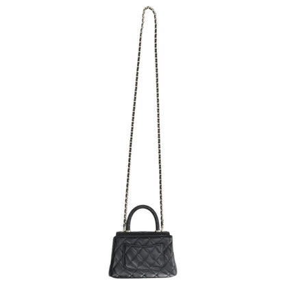CHANEL Coco Handle Mini Matelasse Shoulder Bag Size ONE SIZE