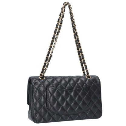 CHANEL Matelasse 25 GHW Caviar Skin Double Size ONE SIZE
