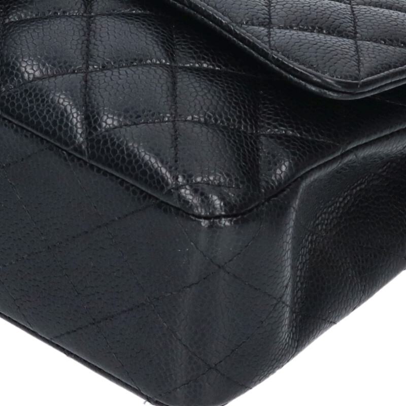 CHANEL Matelasse 25 GHW Caviar Skin Double Size ONE SIZE