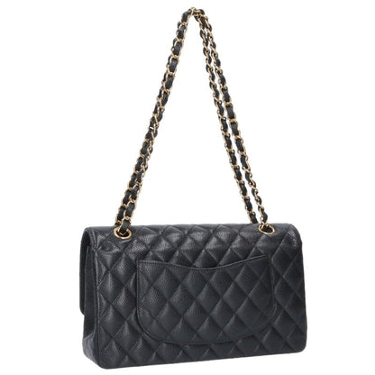 CHANEL Matelasse 25 Caviar Dbl Flap Chain Bag Size ONE SIZE