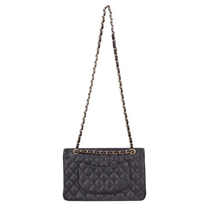 CHANEL Matelasse 25 Caviar Dbl Flap Chain Bag Size ONE SIZE
