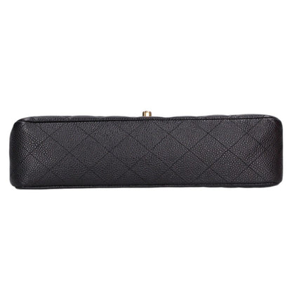 CHANEL Matelasse 25 Caviar Dbl Flap Chain Bag Size ONE SIZE