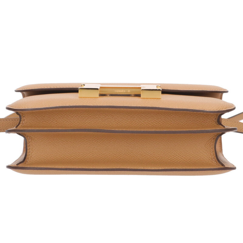 HERMES Constance 3 Mini 18 Epsom Leather GHW Size ONE SIZE