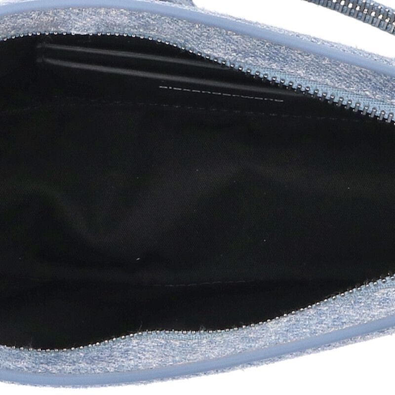 ALEXANDER WANG Side Zip Denim Shoulder Bag Size ONE SIZE