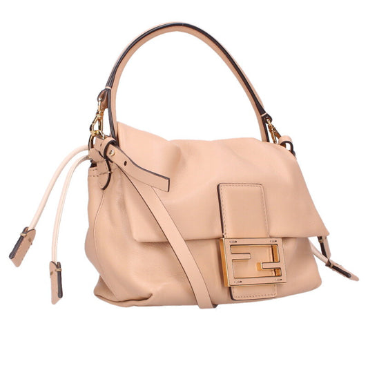 FENDI Mamma Baguette Small Camellia Nappa Size ONE SIZE
