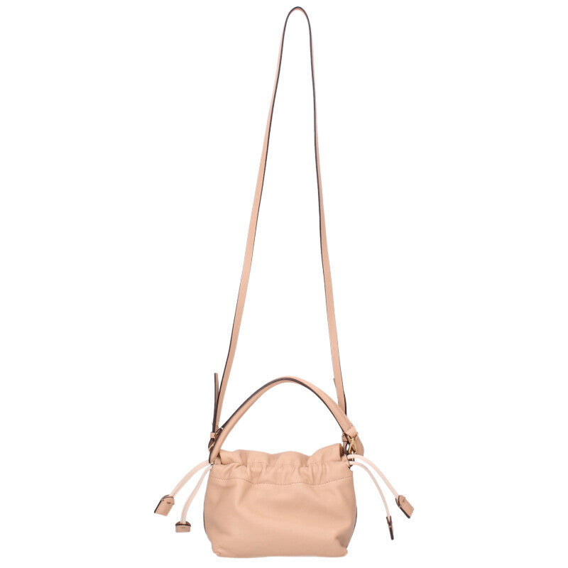 FENDI Mamma Baguette Small Camellia Nappa Size ONE SIZE