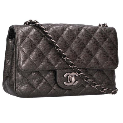 CHANEL Mini Matelasse 20 Caviar Chain SH Bag Size ONE SIZE