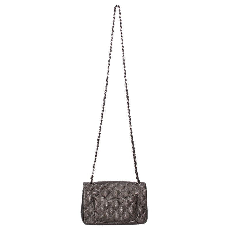 CHANEL Mini Matelasse 20 Caviar Chain SH Bag Size ONE SIZE