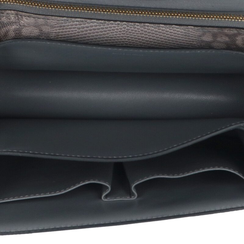 CELINE Classic Box Lizard Leather Shoulder Bag Size ONE SIZE