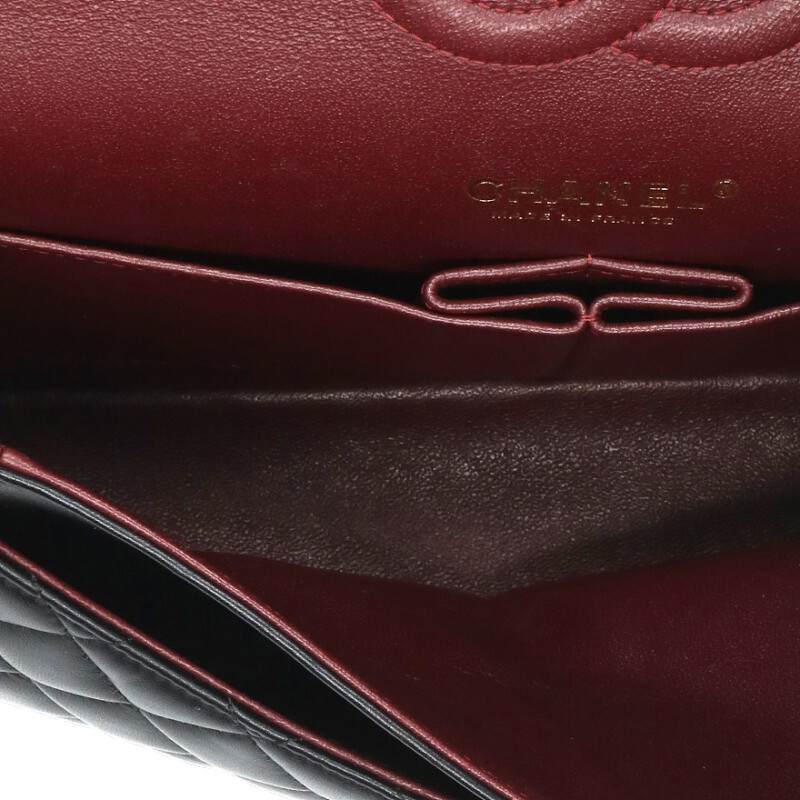 CHANEL Matelasse 25 GHW Lambskin Double Flap Size ONE SIZE