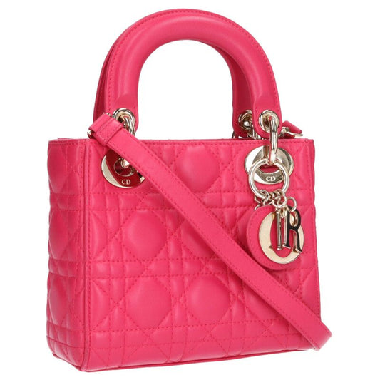 Christian Dior Lady Dior Mini Cannage 2-Way Size ONE SIZE
