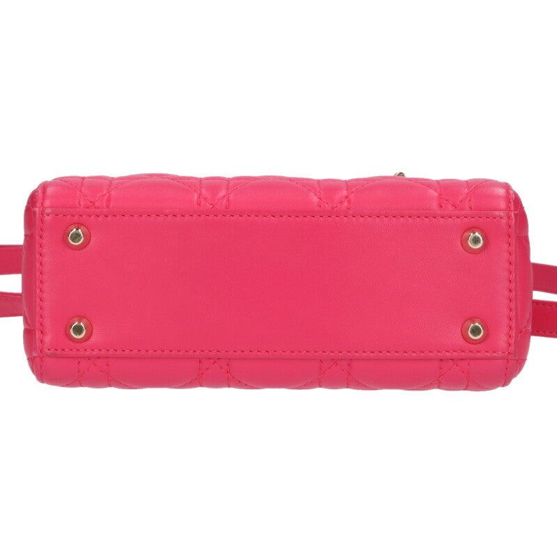 Christian Dior Lady Dior Mini Cannage 2-Way Size ONE SIZE