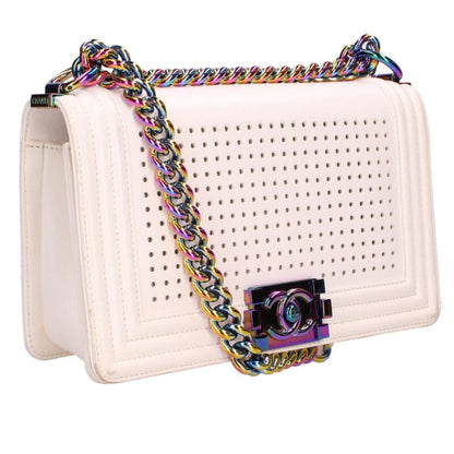 CHANEL Boy Chanel 25 LED Calfskin Chain Size ONE SIZE