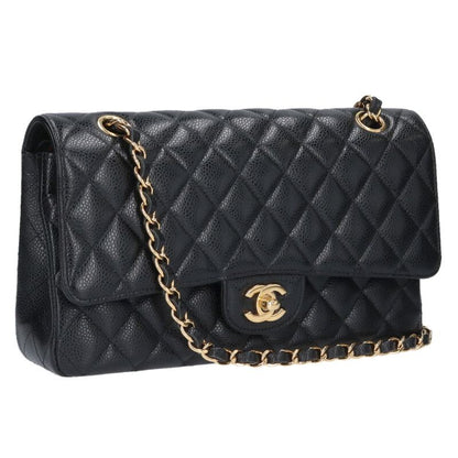 CHANEL Matelasse 25 GHW Caviar Double Flap Bag Size ONE SIZE