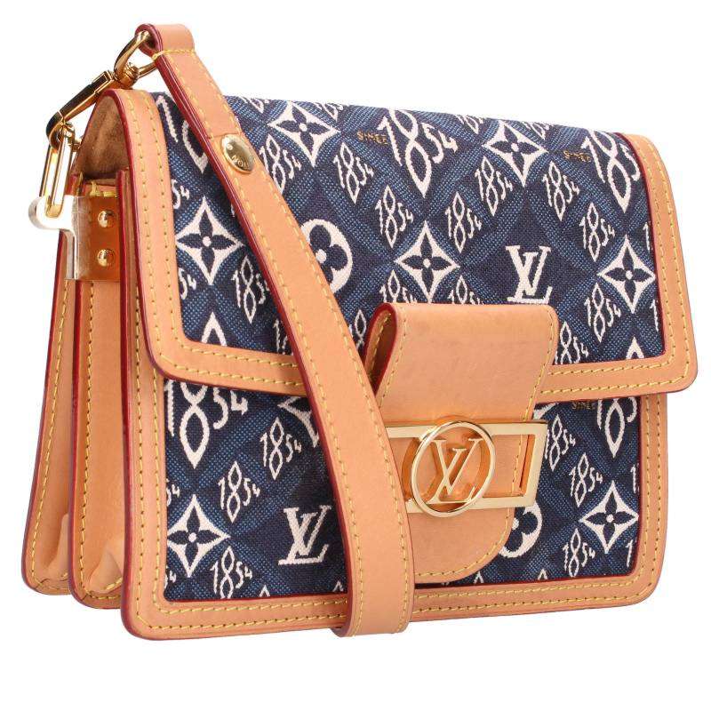 LOUISVUITTON Dauphine MM Monogram Jacquard Bag Size MM