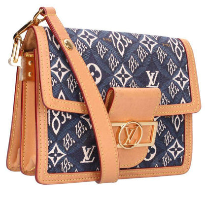 LOUISVUITTON Dauphine MM Monogram Jacquard Bag Size MM