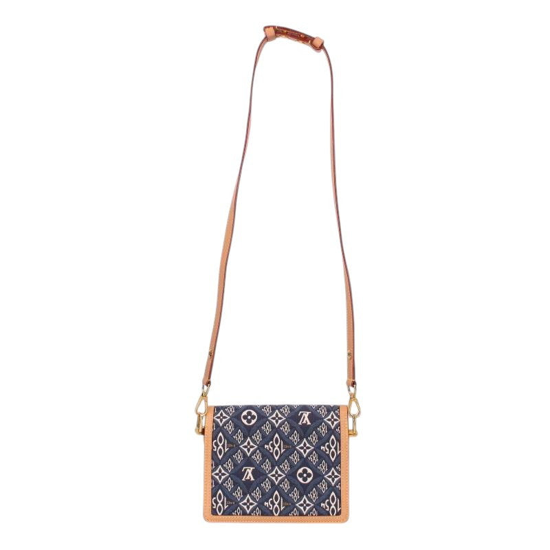 LOUISVUITTON Dauphine MM Monogram Jacquard Bag Size MM