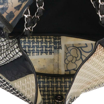 CHANEL Coco Mark PVC Patchwork Chain Shoulder Size ONE SIZE