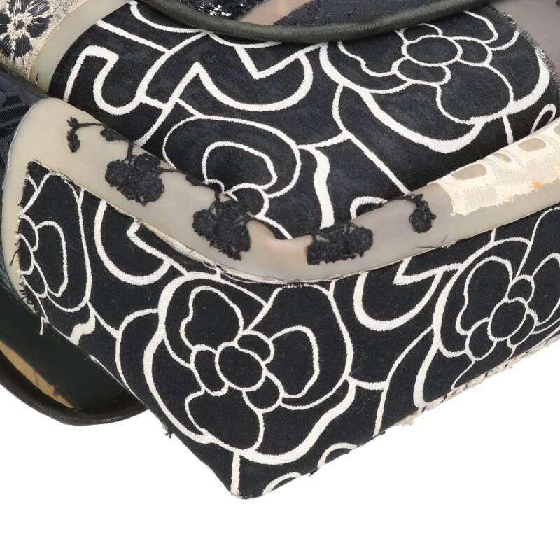 CHANEL Coco Mark PVC Patchwork Chain Shoulder Size ONE SIZE
