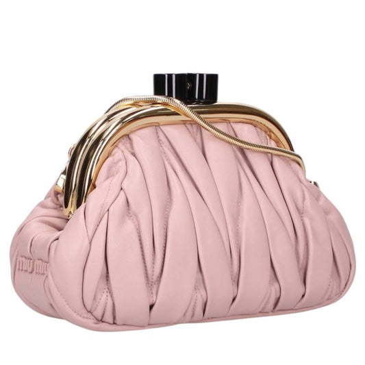 miumiu 5BK018 Miu Bell Matelasse Shoulder Bag Size ONE SIZE