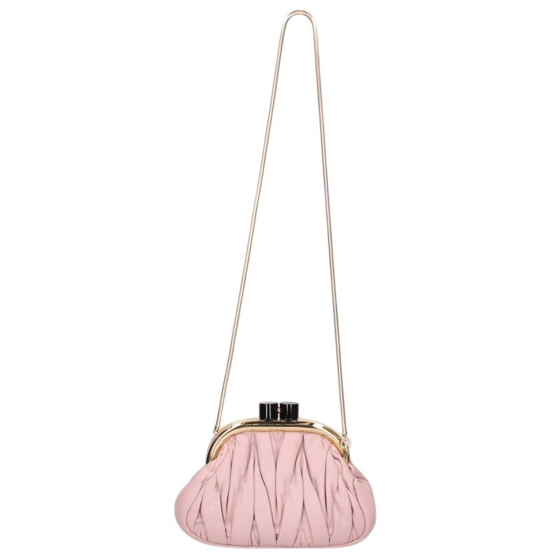 miumiu 5BK018 Miu Bell Matelasse Shoulder Bag Size ONE SIZE