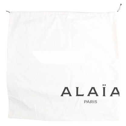 ALAIA Babel Medium Leather Bucket Shoulder Bag Size M