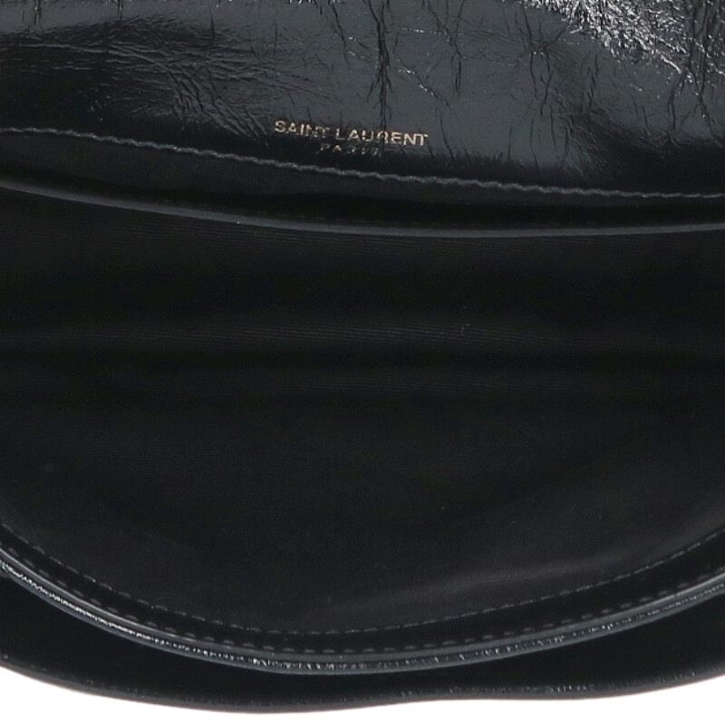 SAINT LAURENT PARIS Niki Baby Leather Chain Size ONE SIZE