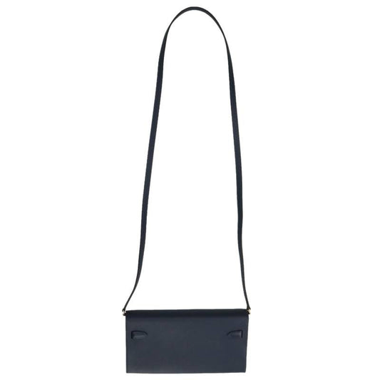 HERMES Kelly Wallet Long To Go Evercolor GHW Size ONE SIZE
