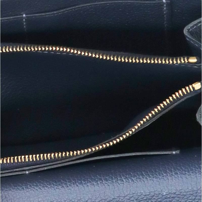 HERMES Kelly Wallet Long To Go Evercolor GHW Size ONE SIZE