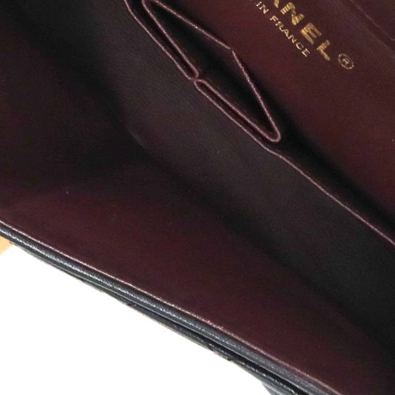 CHANEL Matelasse 25 Lambskin Dbl Flap Chain Size ONE SIZE