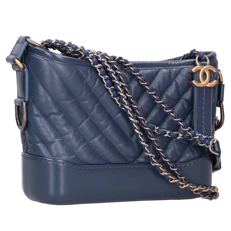 CHANEL Gabrielle Small Aged Calfskin Hobo Bag Size ONE SIZE