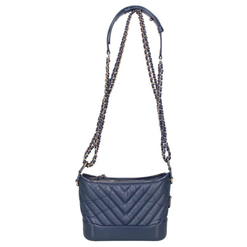 CHANEL Gabrielle Small Aged Calfskin Hobo Bag Size ONE SIZE