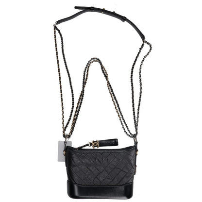 CHANEL Gabrielle Small Aged Calfskin Hobo Bag Size ONE SIZE