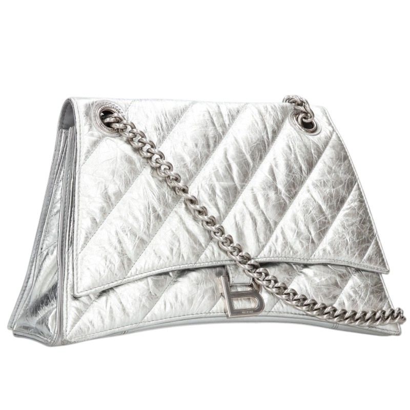 BALENCIAGA Clash Medium Calfskin Shoulder Bag Size ONE SIZE
