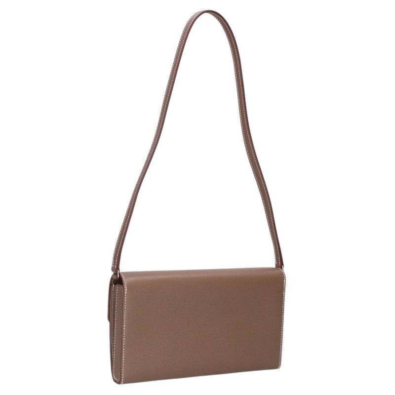 HERMES Charniere To Go Veau Madame Leather Bag Size ONE SIZE