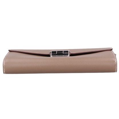 HERMES Charniere To Go Veau Madame Leather Bag Size ONE SIZE