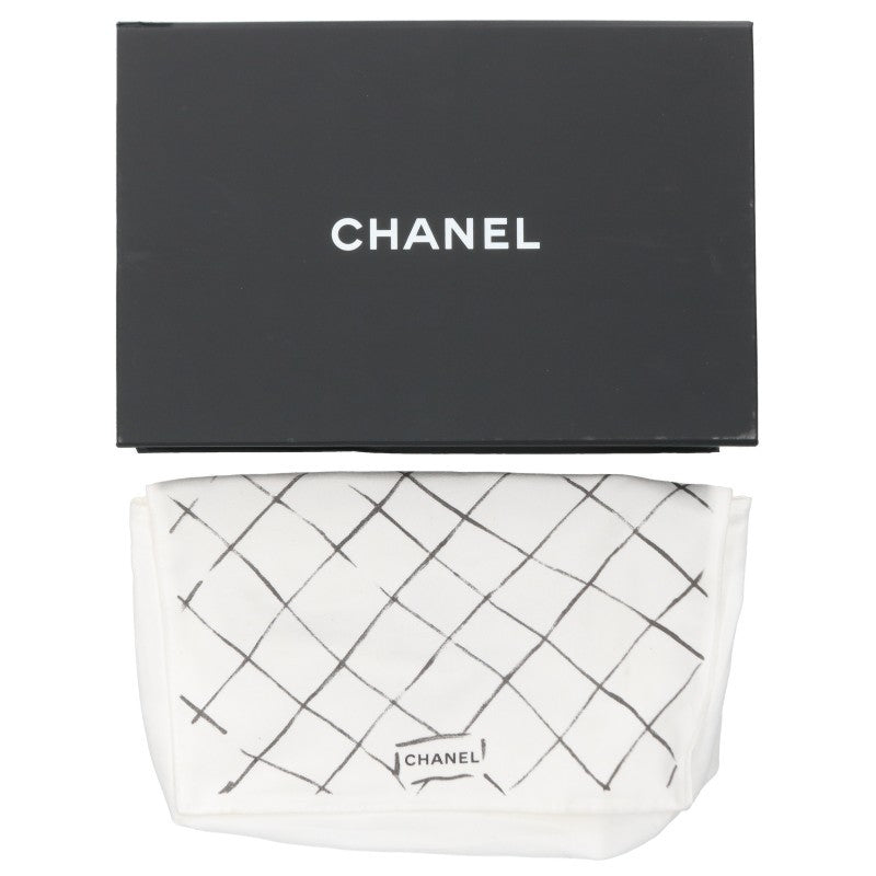CHANEL Matelasse 25 Caviar Skin Double Flap Bag Size 25