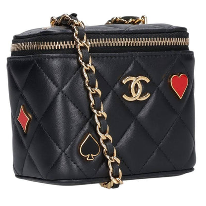 CHANEL Matelasse Small Vanity Lambskin Bag Size ONE SIZE