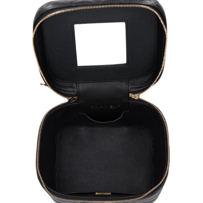 CHANEL Matelasse Vanity Lambskin Chain Bag Size ONE SIZE