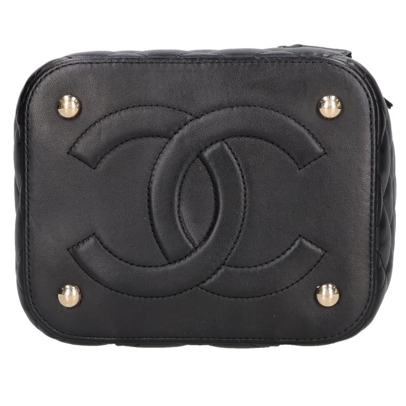 CHANEL Matelasse Vanity Lambskin Chain Bag Size ONE SIZE